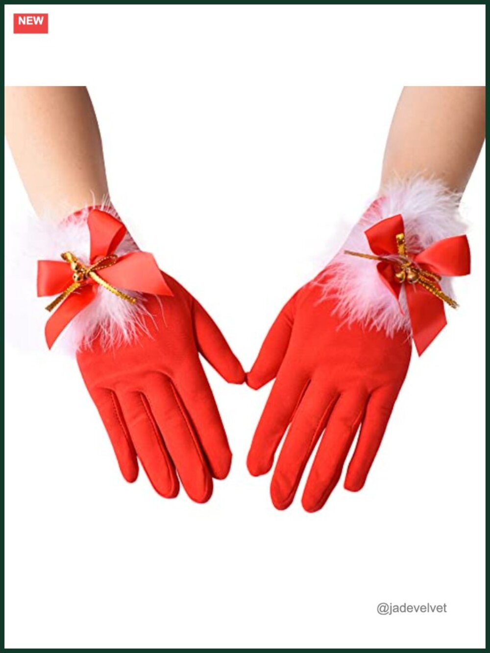 Wrist Length Satin Gloves Stretchy Costume Christmas Party Evening